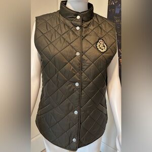 Ralph Lauren Quilted Vest in Dark Green